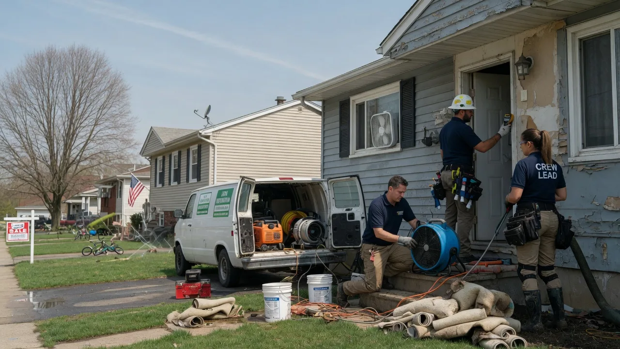 Flood Cleanup in Lebanon, NJ near me